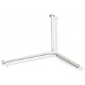 Tringle à rideau SERIE 801 avec suspension au plafond 150x150 28 R. gris clair
