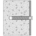 Matériel de fixation 801/805 Siège rabattable pour Murs en béton (C20/C25)