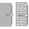 Matériel de fixation Hewi 801/805 Poignée de support pour blocs creux