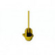 Ensemble de brosse de toilette Hewi SERIE 477 récipient en polyamide jaune moutarde