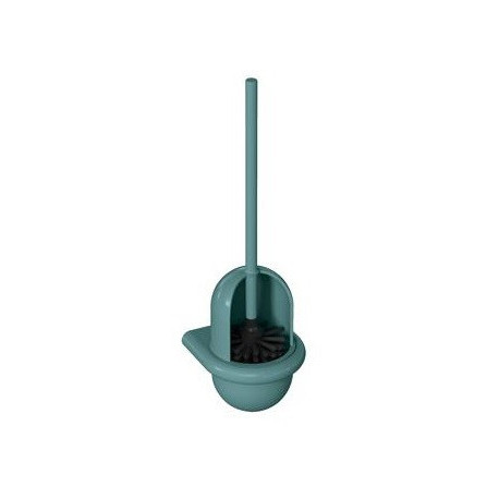 Ensemble de brosse de toilette Hewi SERIE 477 récipient en polyamide bleu aqua