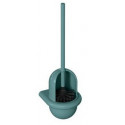Ensemble de brosse de toilette Hewi SERIE 477 récipient en polyamide bleu aqua