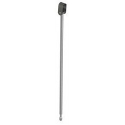 Support sol SERIE 801 pour support poignées longueur 697mm blanc