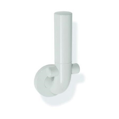 Porte-rouleau papier WC SERIE 801 n dessus courbé 1 rouleau. 158mm ombre