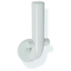 Porte-rouleau papier WC SERIE 801 n dessus courbé 1 rouleau 158mm blanc