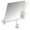 Miroir inclinable SERIE 801avec éclairage 700mm large. 540mm haut sand