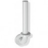 Porte-rouleau papier WC SERIE 801 n dessus courbé 3 rouleau 358mm blanc