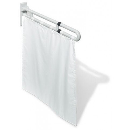 Rideau de douche SERIE 801 ombre/sable squares100 % T