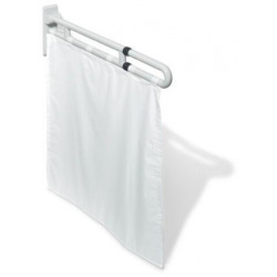 Rideau de douche SERIE 801 ombre/sable squares100 % T