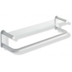 Hewi Glasablage SERIE 801 avec poignée blanc pur
