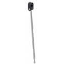 Support sol SERIE 801 pour bras de support, longueur 527mm bleu aqua