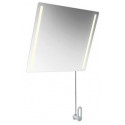 Miroir inclinable LED basic B:600mm H:540mm jaune moutarde