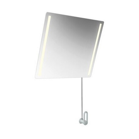 Miroir inclinable LED basic B:600mm H:540mm orange