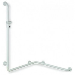 Main courante de receveur de douche Serie 801 AM1:1250 Br.H.Stg.W1:762. W2:962 rouge rubi