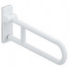 Barre d'appui pour toilette HEWI.rotatif L:900mm blanc pur