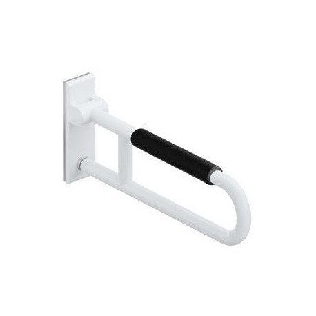 Barre d'appui pour toilette HEWI L:600mm. avec mousse ombre
