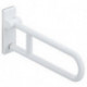 Barre d'appui pour toilette HEWI L:750mm blanc