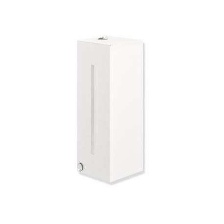 Distributeur de savon mousse HEWI SENSORIC peint par poudrage blanc