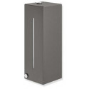 Distributeur de savon mousse HEWI SENSORIC peint par poudrage gris foncé mat profond