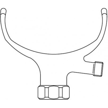 Fourche IDS chromée