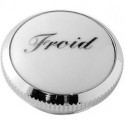 Bouchon décoratif RETRO Froid pour poignées croisées en laiton fin IDEAL STANDARD