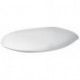 Anneau de siège WC CONTOUR 21 avec charnière à barre blanc IDEAL STANDARD
