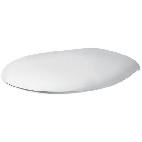 Anneau de siège WC CONTOUR 21 avec charnière à barre blanc IDEAL STANDARD