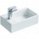 Lave-mains STRADA plage de robinetterie à gauche, sans trop-plein 450 x 270 x 130 mm blanc IDEAL STANDARD