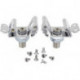 Jeu de charnières pour abattant WC Aero chrome IDEAL STANDARD