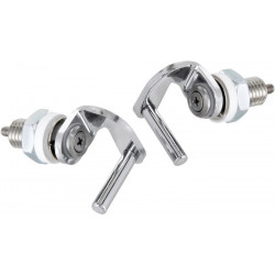 Jeu de charnières pour abattant WC TONCA chrome IDEAL STANDARD