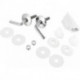 Kit de conversion charnière pour abattant WC KIMERA chrome IDEAL STANDARD