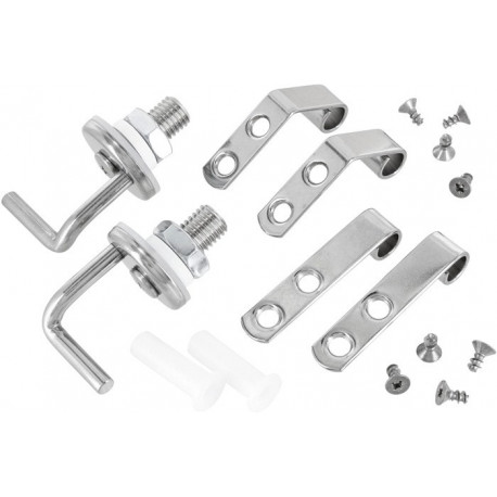 Kit transformation charnière pour abattant WC TIZIO chrome IDEAL STANDARD