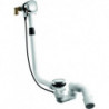 Ensemble de vidage / trop-plein IDS pour baignoire normale Multiplex Trio chrome