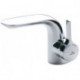 Mitigeur lavabo MELANGE avec vidage à tirette, tuyaux flexibles de raccordement chrome IDEAL STANDARD