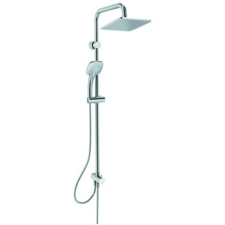 Système de douche IDS IDEALRAIN CUBE pour robinetterie en saillie, chromé