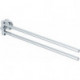 Porte-serviettes IOM double, 68 x 403 x 48 mm chromé IDEAL STANDARD