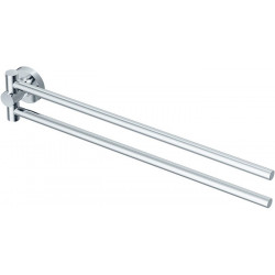 Porte-serviettes IOM double, 68 x 403 x 48 mm chromé IDEAL STANDARD
