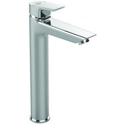 Mitigeur lavabo TESI avec base allongée sans garniture de vidage chrome IDEAL STANDARD