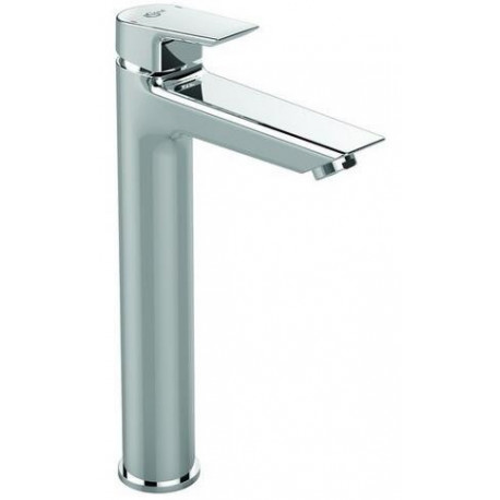 Mitigeur lavabo TESI avec base allongée sans garniture de vidage chrome IDEAL STANDARD