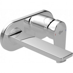 Mitigeur lavabo mural TESI chrome IDEAL STANDARD