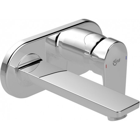 Mitigeur lavabo mural TESI chrome IDEAL STANDARD