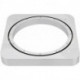 Cadre d'entretoise IDS pour rosace plate carrée 163x163mm chrome