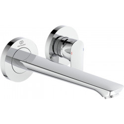 Mitigeur lavabo mural CONNECT AIR UP kit 2, saillie 225 mm chromé IDEAL STANDARD