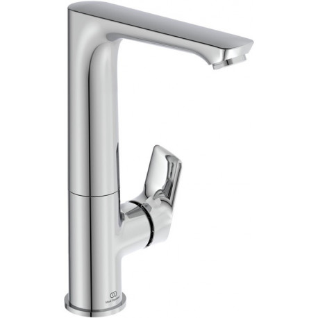 CONNECT AIR mitigeur lavabo bec haut orientable, sans évacuation chromée IDEAL STANDARD
