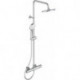 Système de douche CERATHERM 50 flexible de douche 1750 mm chromé avec thermostat de douche IDEAL STANDARD