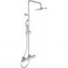 Système de douche CERATHERM 50 flexible de douche 1750 mm chromé avec thermostat de douche IDEAL STANDARD