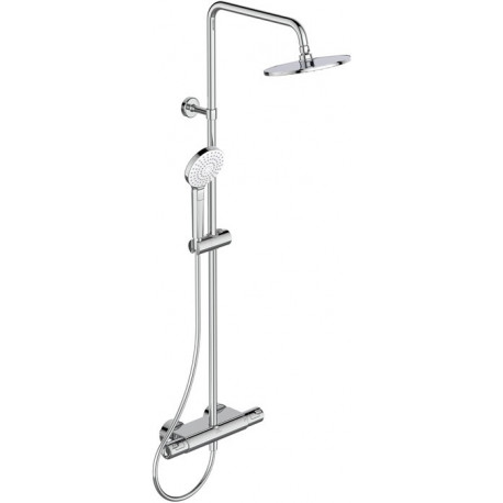Système de douche CERATHERM 50 flexible de douche 1500 mm chromé avec thermostat de douche IDEAL STANDARD
