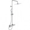 Système de douche CERATHERM 100 flexible de douche 1750 mm chromé avec thermostat de douche IDEAL STANDARD