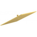 Douche pluie IDEALRAIN angulaire, 400 x 400 mm or brossé IDEAL STANDARD