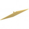 Douche pluie IDEALRAIN angulaire, 400 x 400 mm or brossé IDEAL STANDARD